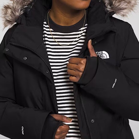 North Face Black Women's Arctic Parka - Picture 3 of 15